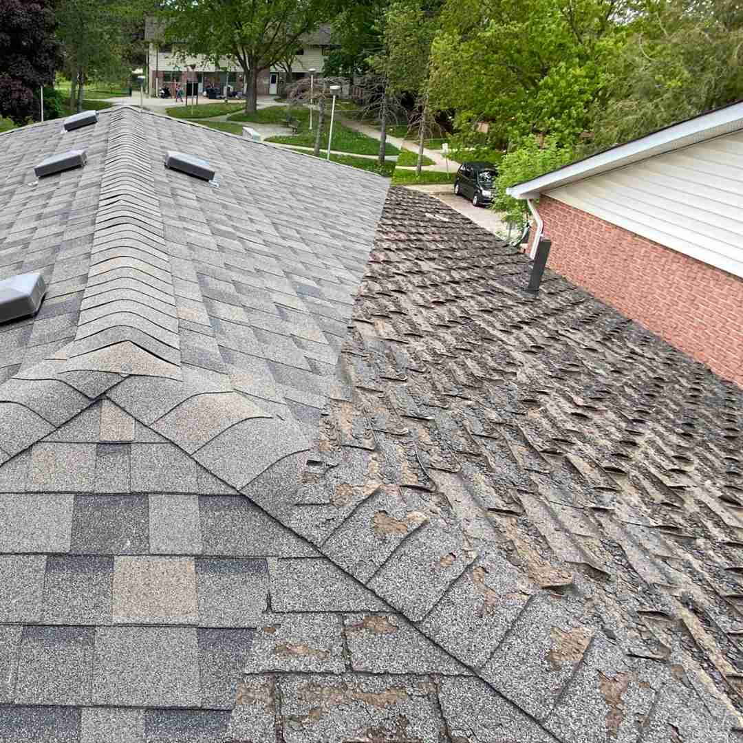 Before & After Roof Repair Projects in Whitby