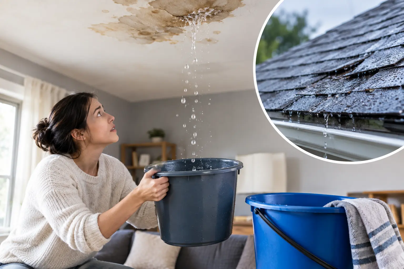 what to do when your roof is leaking